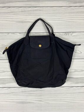 Longchamp Navy Blue Nylon Le Pliage Shoulder Bag